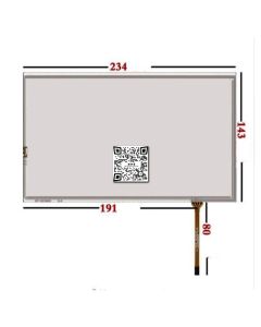 10.1 Inch 4 Wire Resistive Touch Screen Industrial Computer Screen High Quality