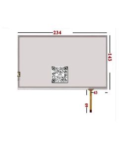 10.1 10.2 Inch 4 Wire Resistive Touch Screen Industrial Equipment Resistance