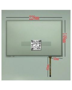 10.1 Inch Resistive Touch Screen 228mm x 148mm Touch Glass 1610