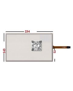 10.1 Inch 4 Wire Resistive Industrial Computer One Machine Display Handwriting HSD101PFW1 Touch Screen