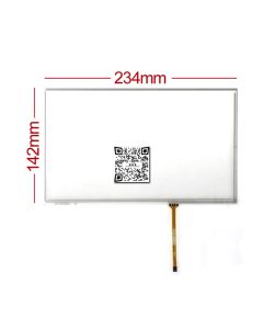10.1 inch 4 Wire 233mm x 141mm Digitizer Resistance Touch Screen Panel Sensor