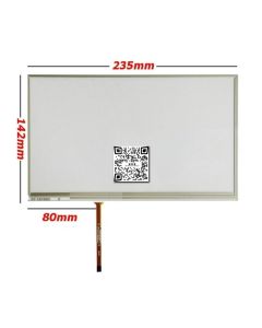 10.1 Inch 4 Wire 235mm X 142mm Resistance Touch Screen Replacement Bottom Left