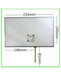 10.4 Inch 4 Wire Touch Screen 235mm x 145mm For LAPTOP 235mm x145mm AT102TN03 V.9V.1V.8