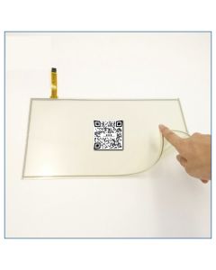 14.1 Inch 4 Wire 16.9 Ultra Thin 0.5mm Resistive Industrial Sensitive And Stable Touch Screen