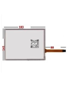 8 Inch 4 Wire 183mm x 141mm AT080TN52 V.1 Resistive Handwritten Touch Screen