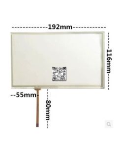 8 inch 4 Wire 192mm x 161mm Resistive Touch Screen