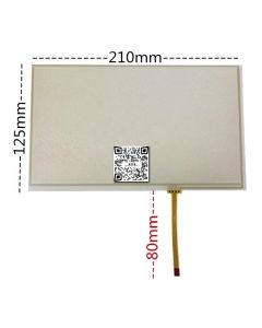 9 Inch 4 Wire Resistive Touch Screen 210mm x 125mm Car Navigation GPS Touch Screen