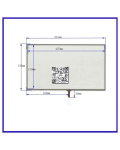 10.1 Inch 4 Wire 231mm x 135mm GPS Navigation Resistive Touch screen Display On The Outside Flat Screen Handwriting