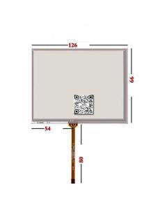 5.6 Inch 4 Wire Centre Bottom TM056KDH01-02 Touch Screen 126mm X 99mm
