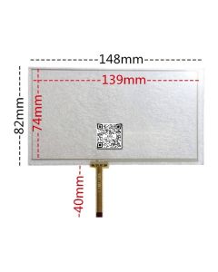 6 Inch Resistive Touch Screen 148mm x 82mm Car Touch Screen Handwriting