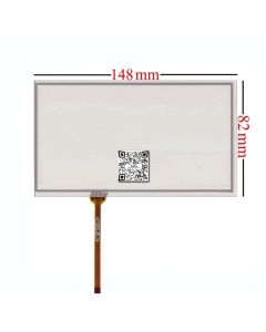 6 Inch 4 Wire Resistive Touch Screen Bottom-Left 148mm x 82mm