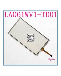 6.1 Inch 8 Pin Glass Touch Screen Panel LA061WV1-TD01