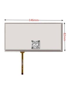 7 Inch 4 Wire Pioneer Bottom Left 146mm x 82mm AVH-X2550BT