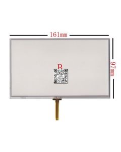 7 Inch 4 Wire Resistive Touch Panel Digitizer Screen 161mm x 97mm For RITMIX RBK 429