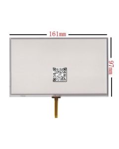 7 Inch 4 Wire Resistive Touch Screen Panel Digitizer For Treelogic Tl 7014BGF AV DVR