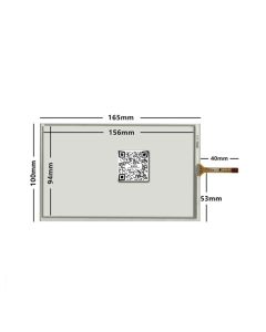 7 Inch 4 Wire Resistive Touch Winca S 100 Wince 6 165mm x 100mm