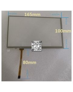 7 Inch Touch Screen Resistive Single Point 165mm x 100mm 16.9 Universal USB Interface