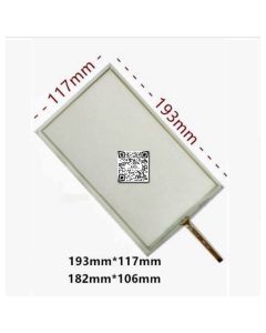 8 Inch 4 Wire Resistive Touch Screen Car Machine With External 192mm x 116mm