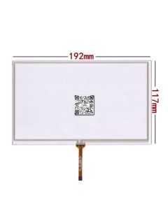 8 Inch 4 Wire Resistive Touch Screen Panel 192mm x 117mm