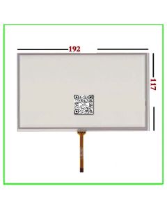 8 Inch 4 Wire Resistive Touch 192mm x 117mm For HSD080IDW1-C01/C00 AT080TN64  AT080TN03