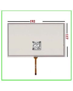 8 Inch 4 Wire Resistive Touch 192mm x 117mm For HSD080IDW1-C01/C00 AT080TN64  AT080TN03