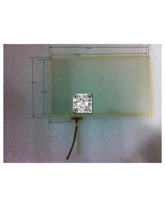 8 Inch 4 Wire GPS Navigation Resistance Touch Screen 192mm X 116mm
