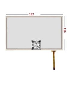 8 Inch 4 Wire Touch Screen HSD080IDW1-C01-C00-A00 192mm x 116mm