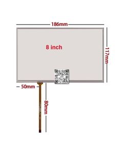 8 Inch Resistance Touch Screen 186mm x 117mm