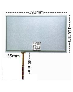 8 Inch 4 Wire Resistive 192mm x 116mm Navigation DVD GPS Touch Screen