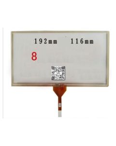 8 Inch 4 Wire Touch Screen 192mm x 116mm Navigation Send Extension
