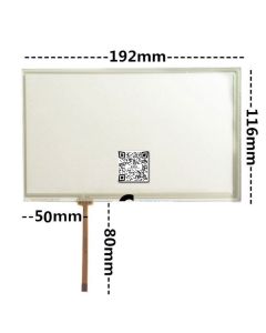8 Inch 4 Wire Touch Screen Resistive Car Navigation GPS DVD Handwriting Screen 192mm x 116mm