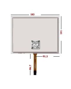 8 Inch 4 Wire Touch Screen Industrial Computer Screen With Writing Screen AT080TN52 V.1 183mm x 141mm
