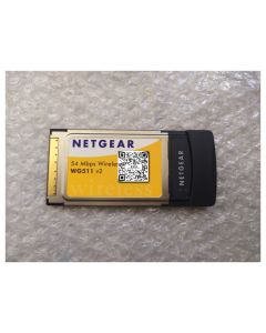 NETGEAR WG511 V2 PCMCIA 54 MBPS WiFi WIRELESS PC CARD